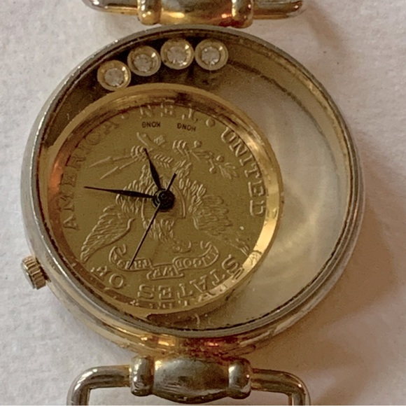 Vintage In God We Trust Bracelet Watch - Picture 2 of 9